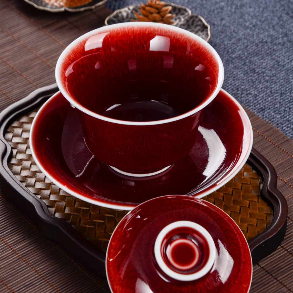 🔥 Langhong Glaze Gongfu Tea Set