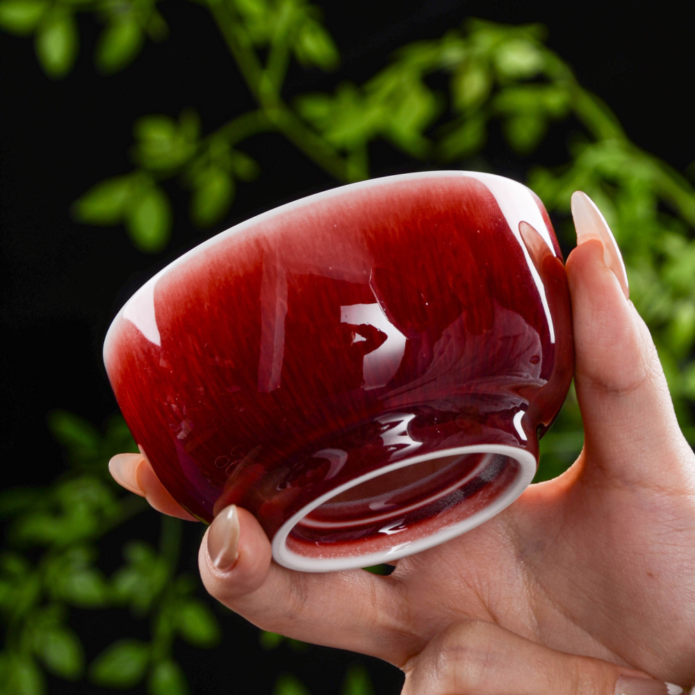 Ceramicpavilion|Gem-colored Langhong Glaze Master Cup