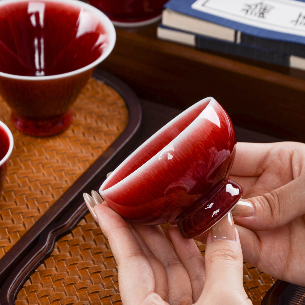 🔥 Langhong Glaze Gongfu Tea Set