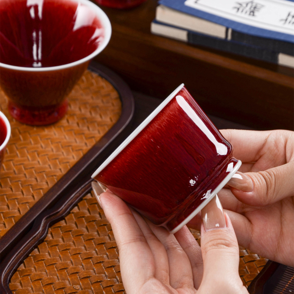 🔥 Langhong Glaze Gongfu Tea Set