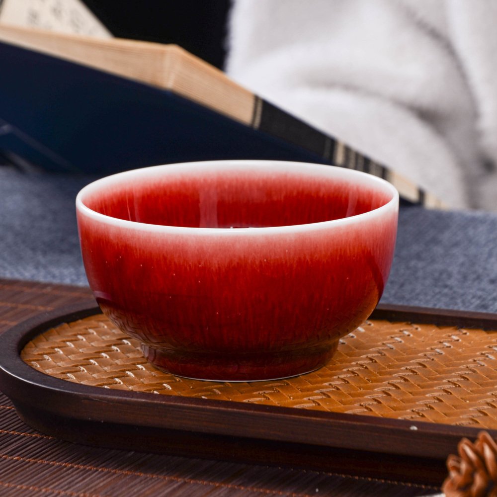 Ceramicpavilion|Gem-colored Langhong Glaze Master Cup