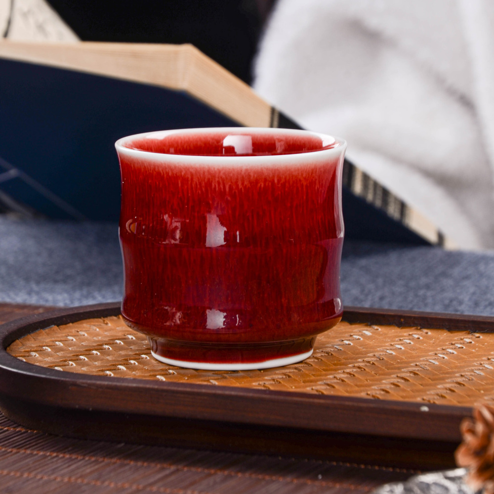 Ceramicpavilion|Gem-colored Langhong Glaze Master Cup