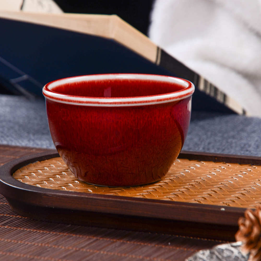 Ceramicpavilion|Gem-colored Langhong Glaze Master Cup