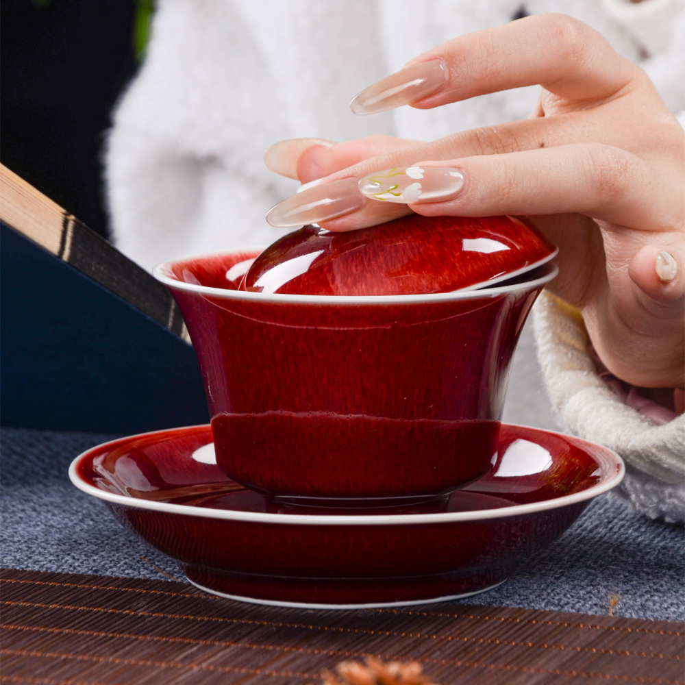 🔥 Langhong Glaze Gongfu Tea Set