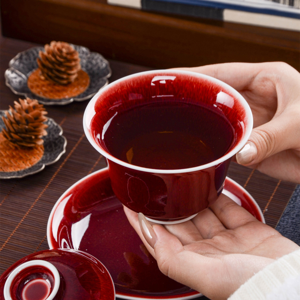 🔥 Langhong Glaze Gongfu Tea Set