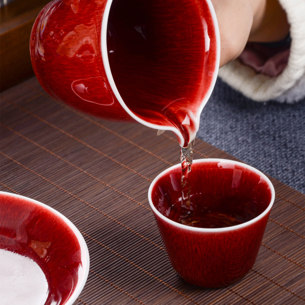 🔥 Langhong Glaze Gongfu Tea Set