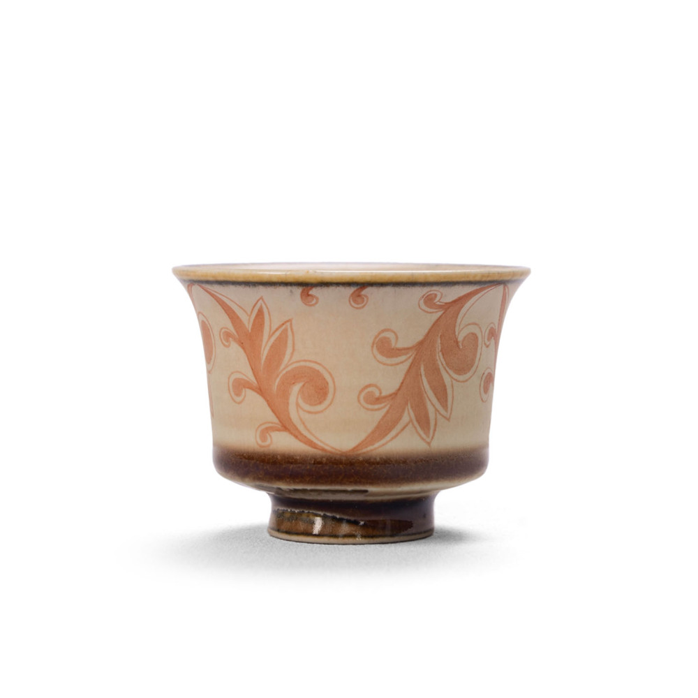 Ceramicpavilion|Honeysuckle pattern tea cup