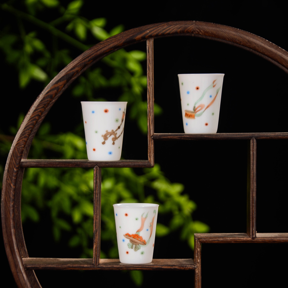 Ceramicpavilion|Conceal Charm Cup|Handmade|Porcelain