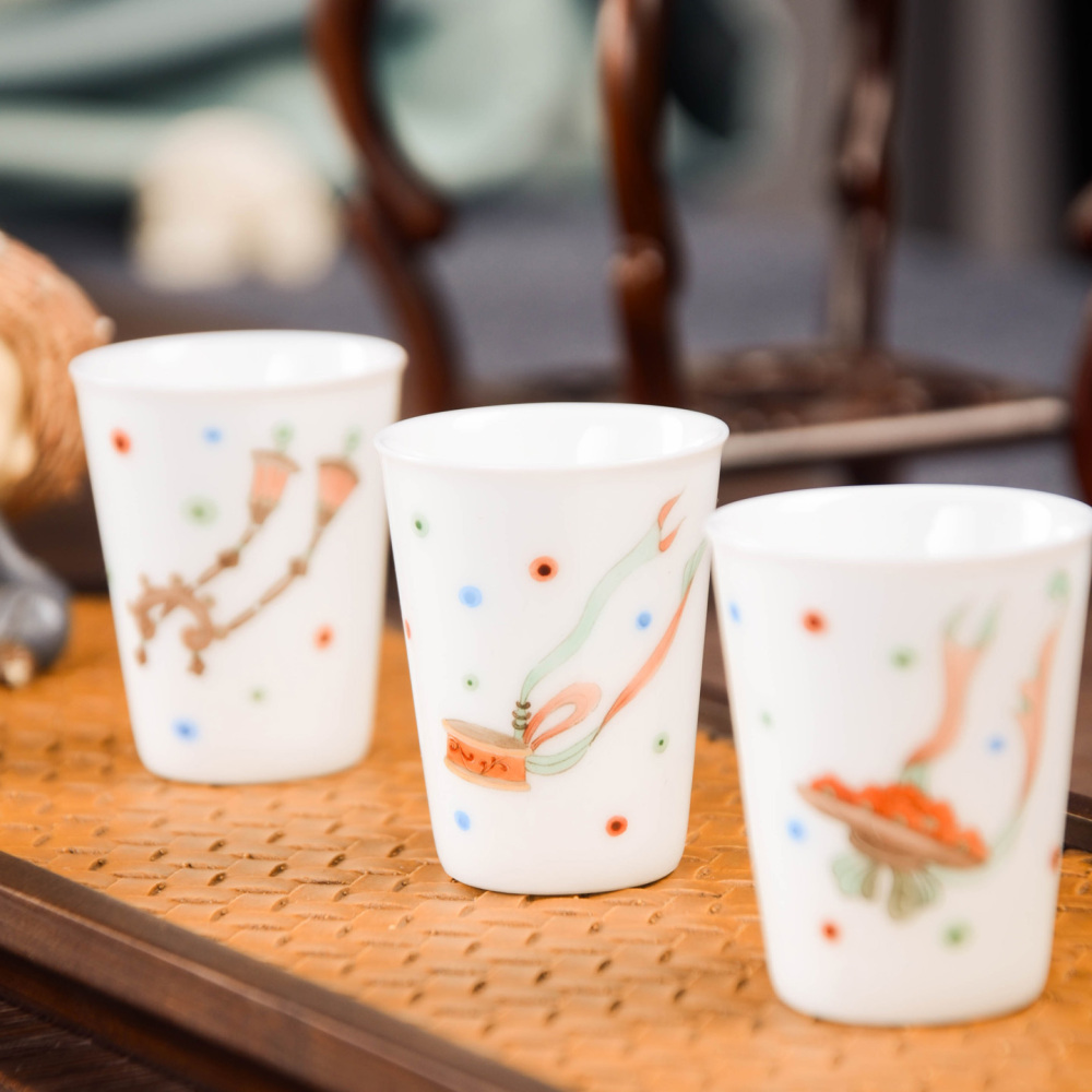 Ceramicpavilion|Conceal Charm Cup|Handmade|Porcelain