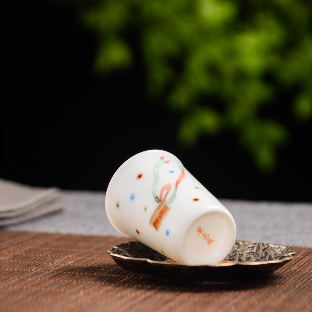 Ceramicpavilion|Conceal Charm Cup|Handmade|Porcelain