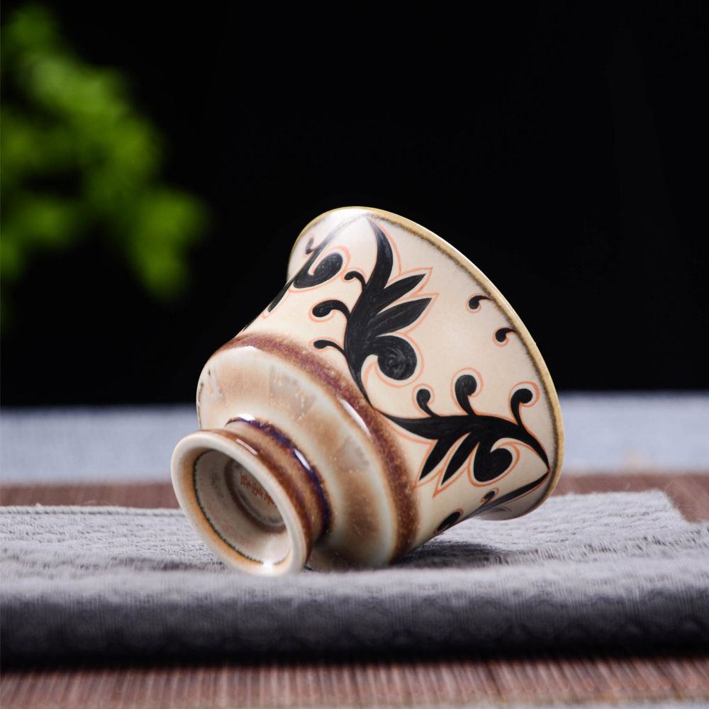 Ceramicpavilion|Honeysuckle pattern tea cup