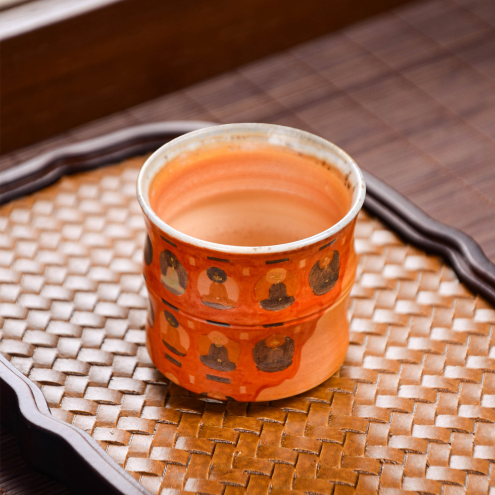 Ceramicpavilion|Wood-fired Thousand-Buddha Bamboo Joint Cup