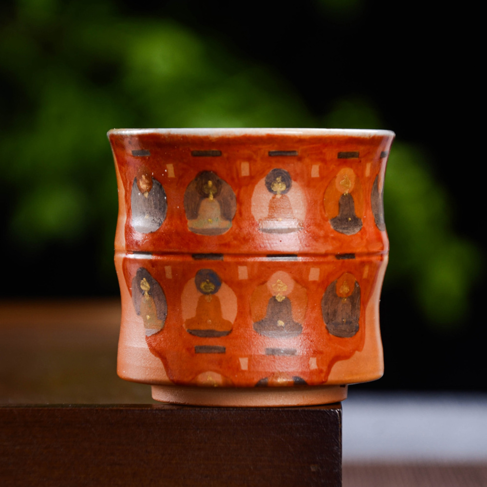 Ceramicpavilion|Wood-fired Thousand-Buddha Bamboo Joint Cup