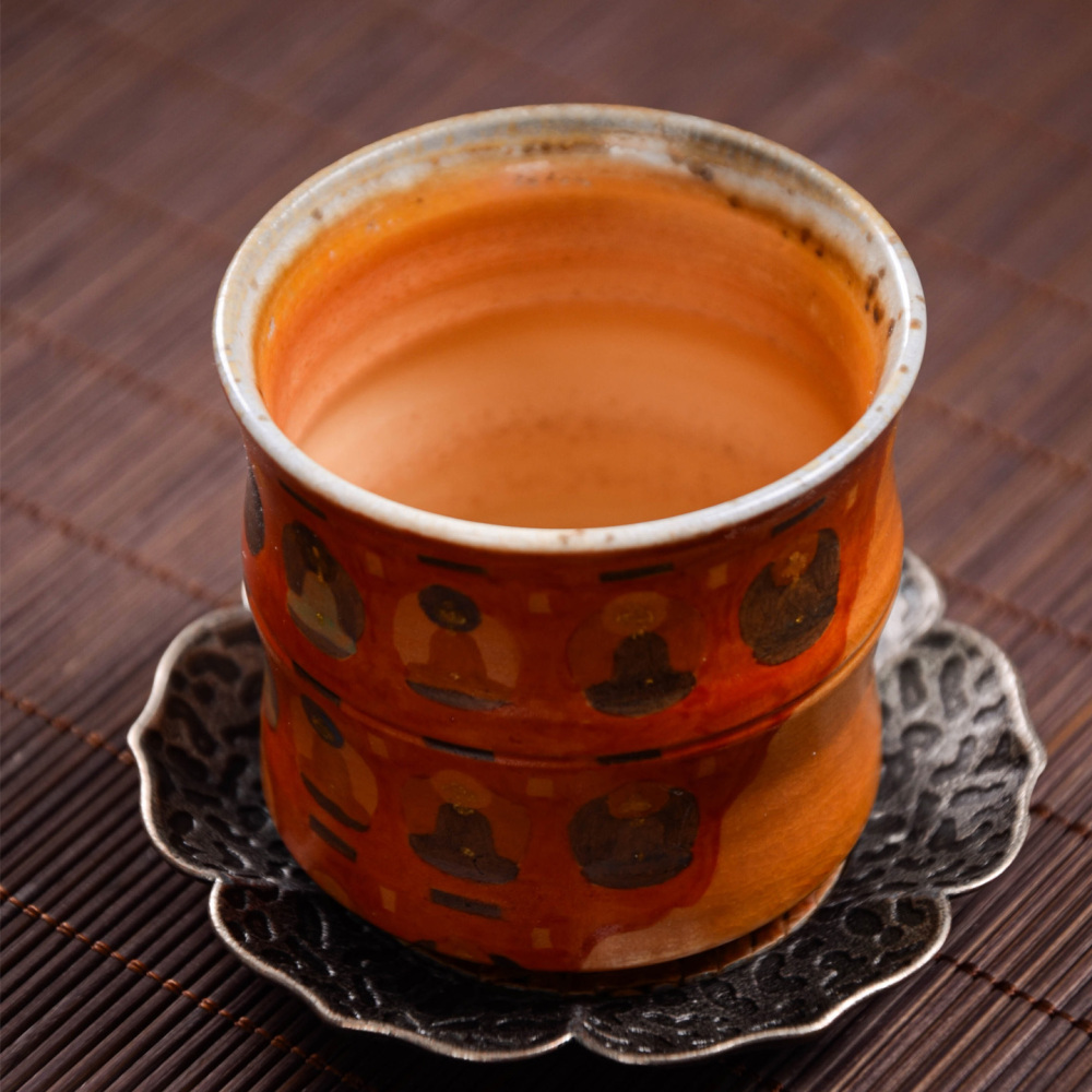 Ceramicpavilion|Wood-fired Thousand-Buddha Bamboo Joint Cup
