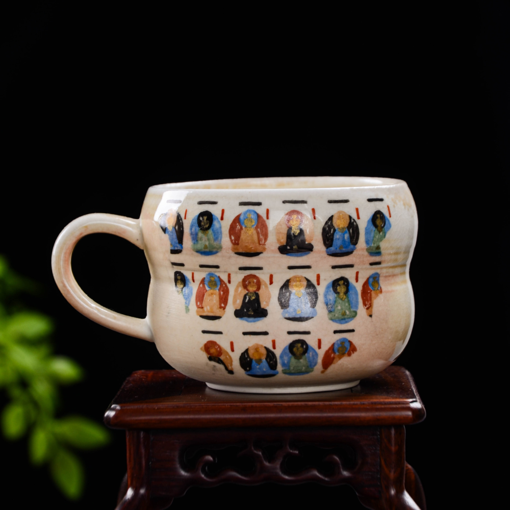 Ceramicpavilion|Wanfo hand-painted coffee cup