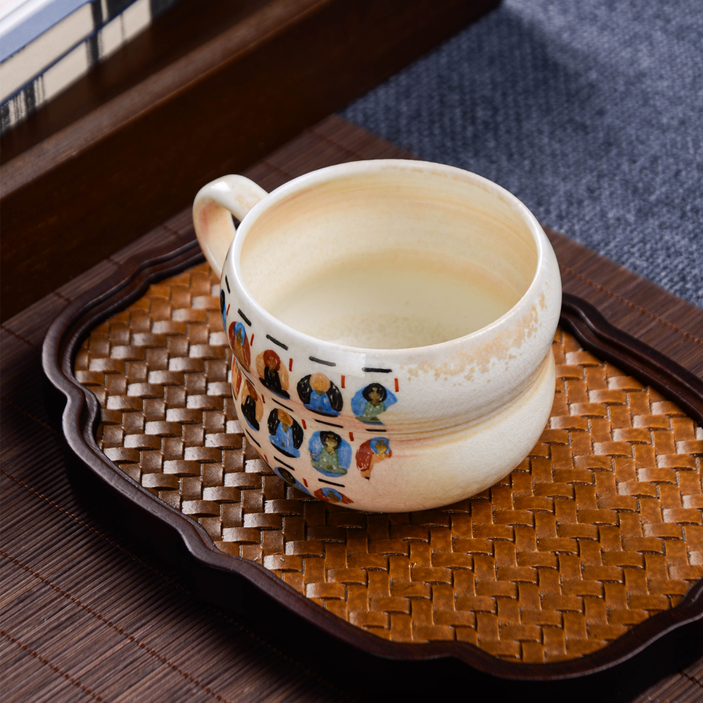 Ceramicpavilion|Wanfo hand-painted coffee cup