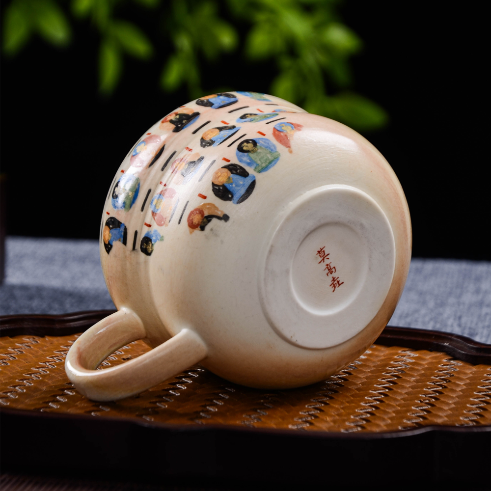 Ceramicpavilion|Wanfo hand-painted coffee cup