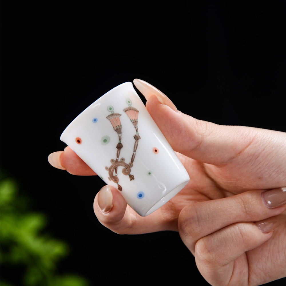 Ceramicpavilion|Conceal Charm Cup|Handmade|Porcelain