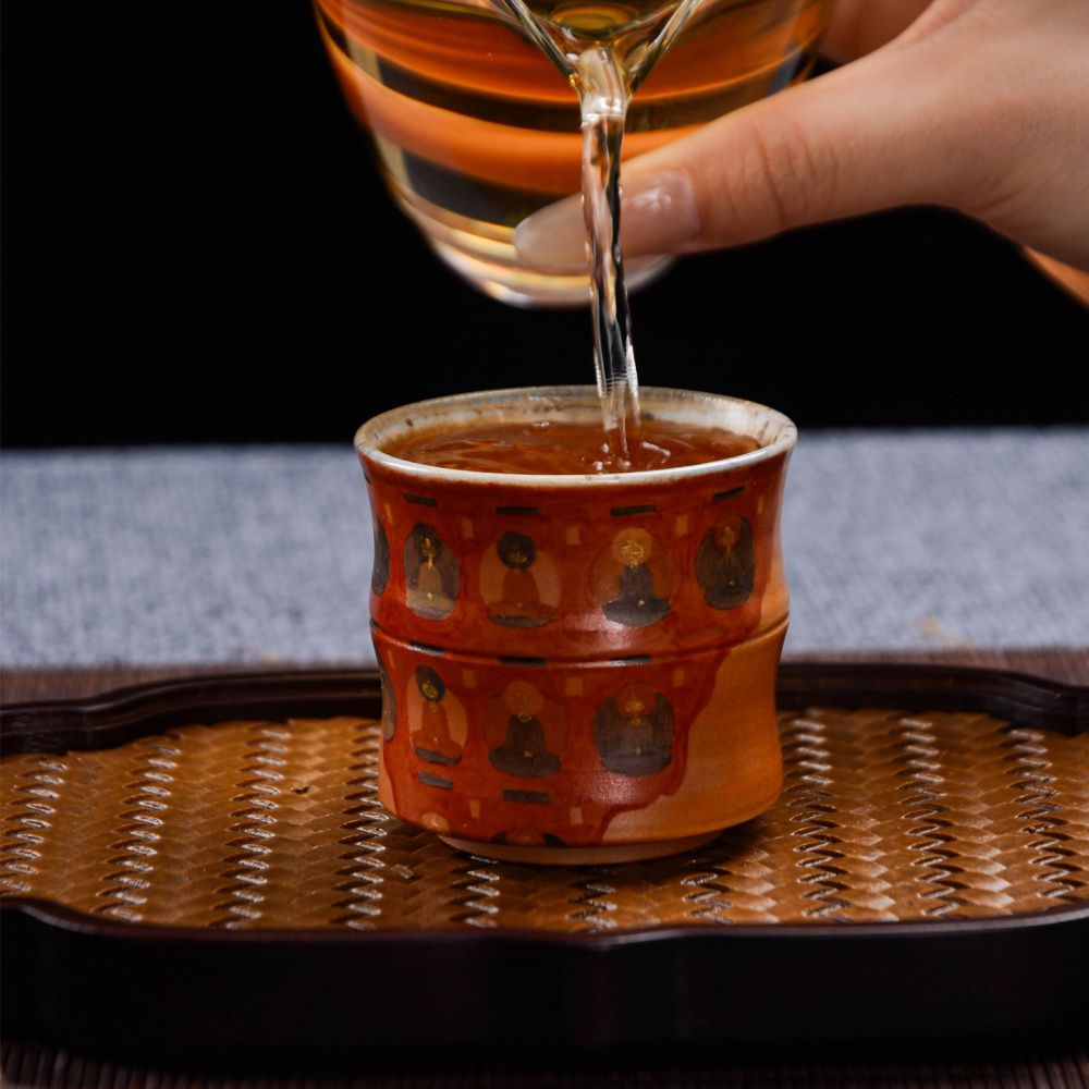Ceramicpavilion|Wood-fired Thousand-Buddha Bamboo Joint Cup