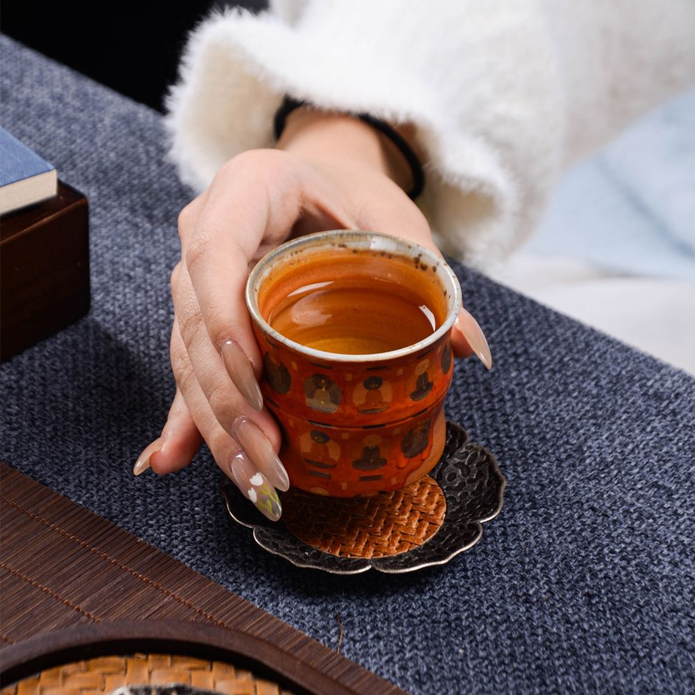 Ceramicpavilion|Wood-fired Thousand-Buddha Bamboo Joint Cup