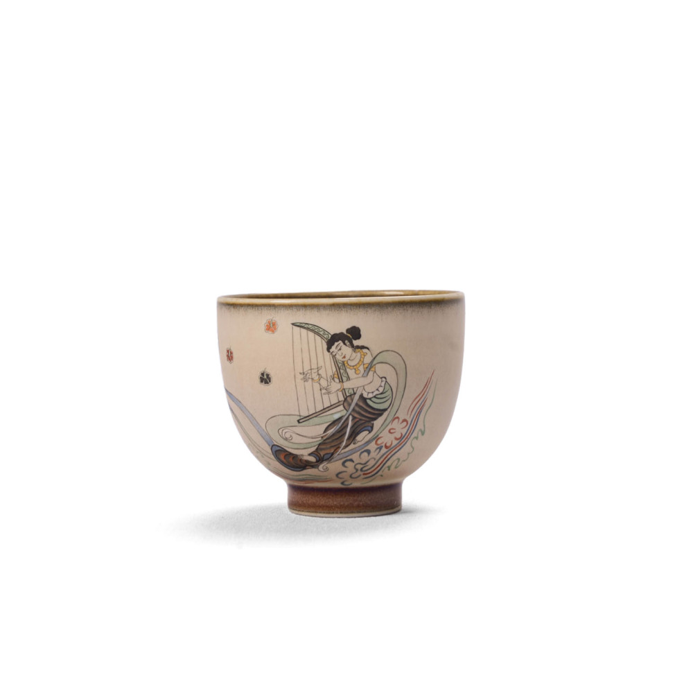 Ceramicpavilion|Dunhuang Flying Apsaras Hand-painted Tea Set