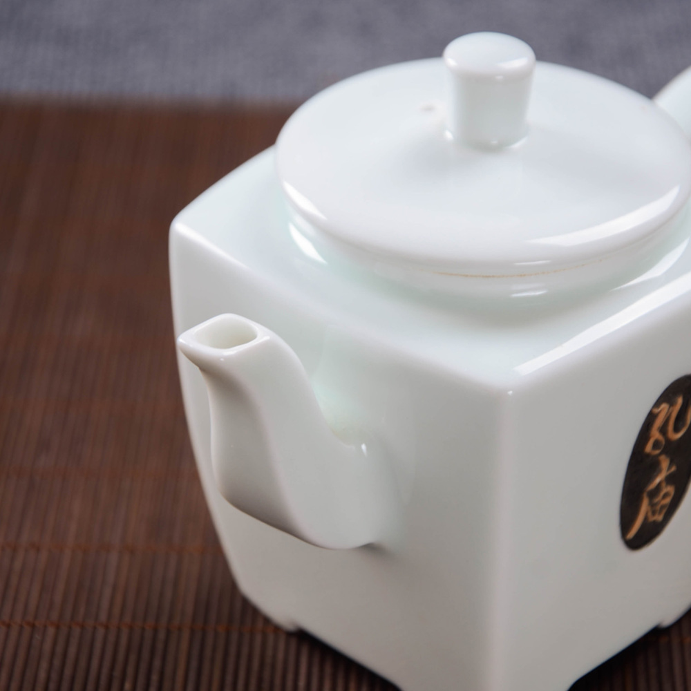 Ceramicpavilion|Hand-painted|Confucian Culture Tea Set