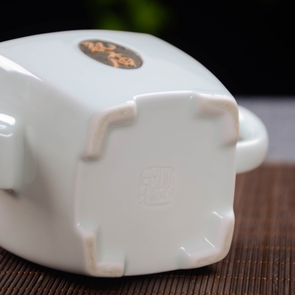 Ceramicpavilion|Hand-painted|Confucian Culture Tea Set