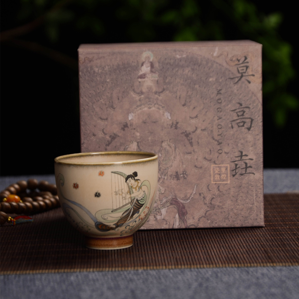 Ceramicpavilion|Dunhuang Flying Apsaras Hand-painted Tea Set