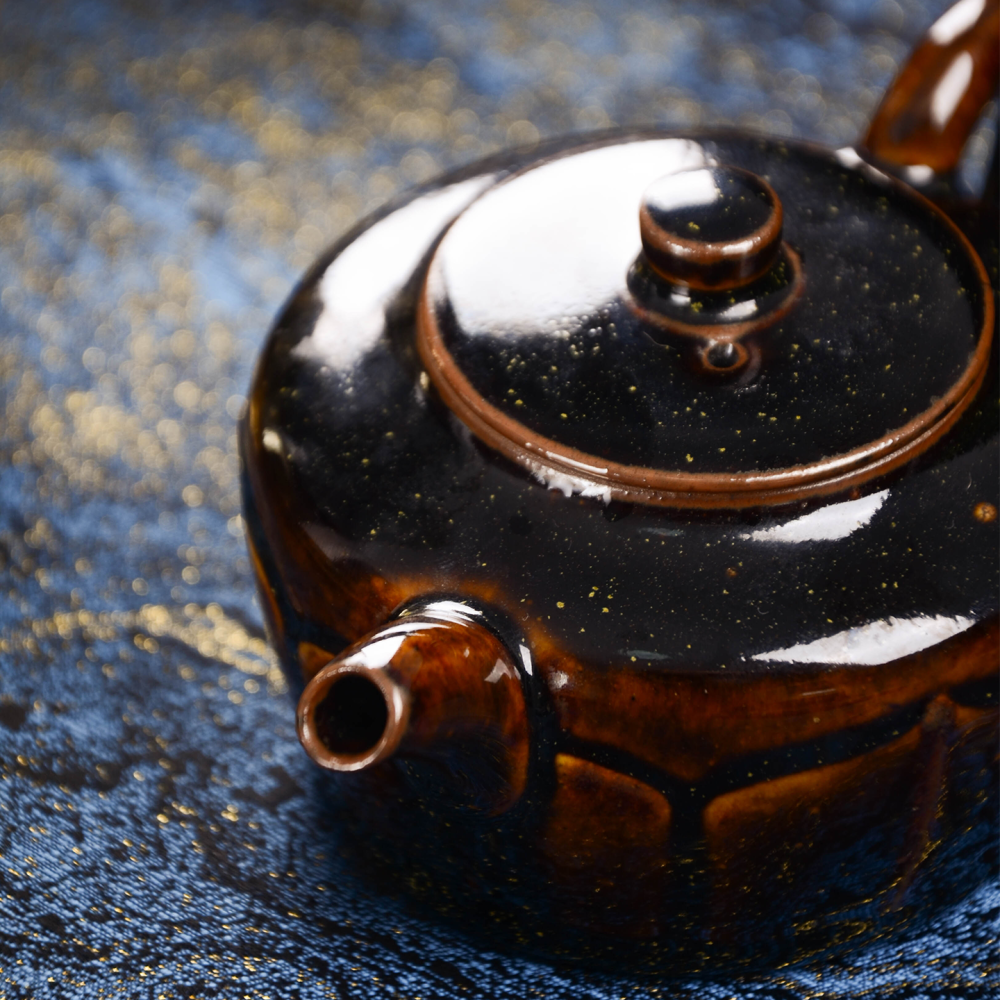 Ceramicpavilion|Tea Dust Glaze Teapot|Handcrafted