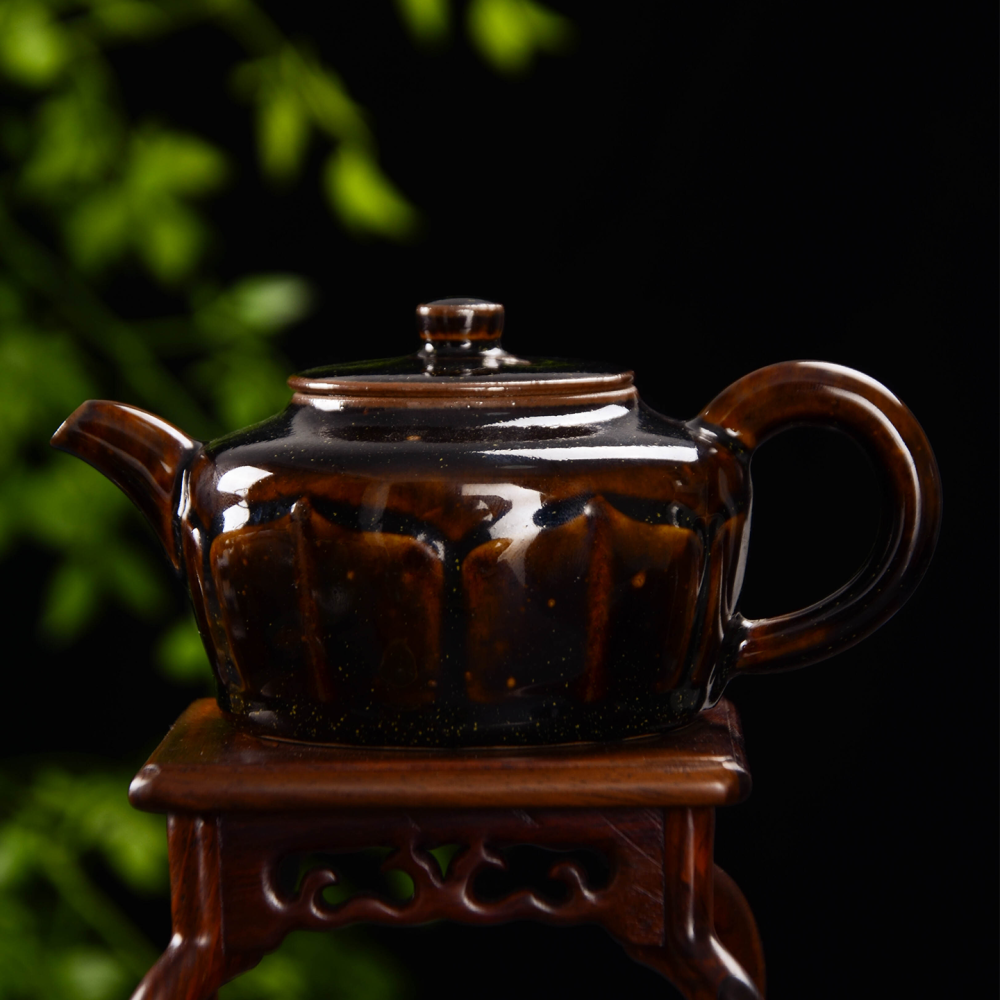 Ceramicpavilion|Tea Dust Glaze Teapot|Handcrafted