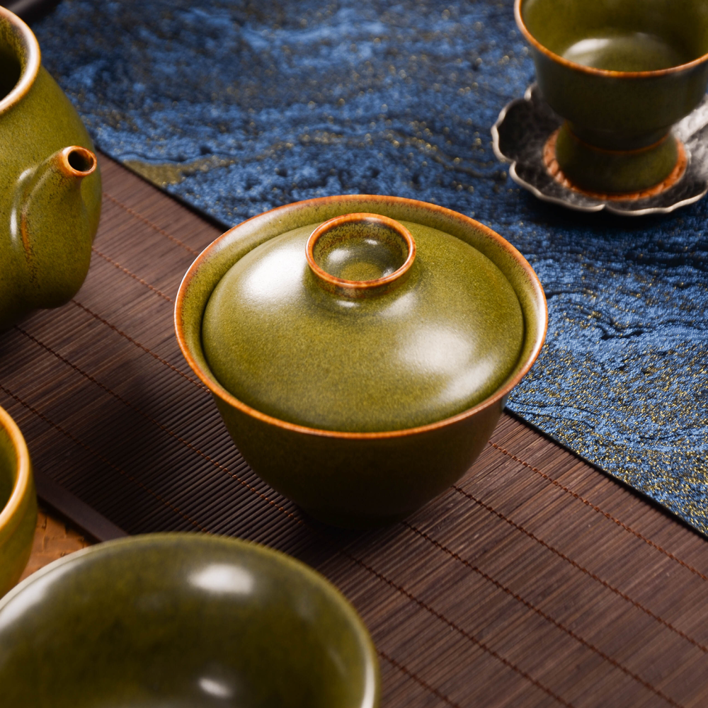 Ceramicpavilion|Tea Dust Glaze Gaiwan Series