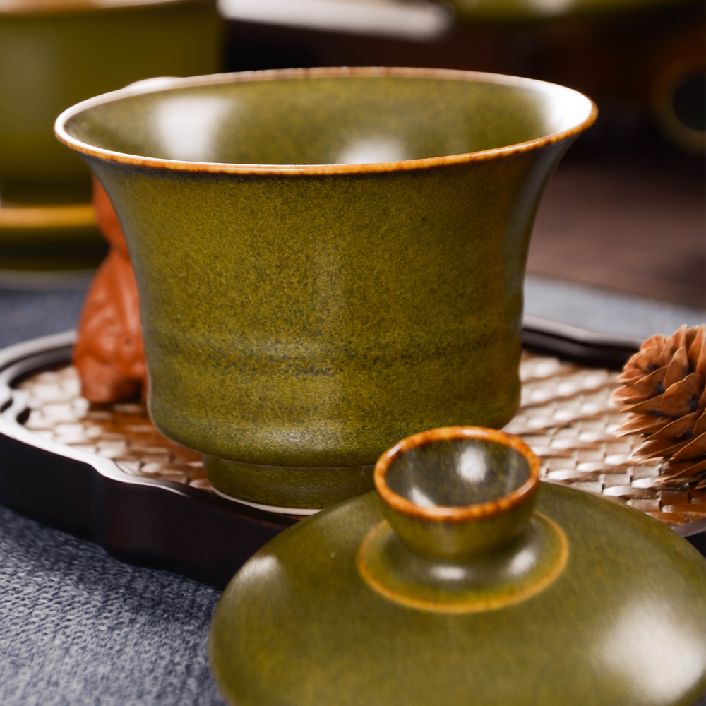Ceramicpavilion|Tea Dust Glaze Gaiwan Series