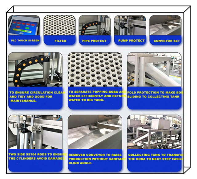 POPPING BOBA PRODUCTION LINE,POPPING BOBA PRODUCTION LINE,SHANGHAI PANDA MACHINERY CO.,LTD.