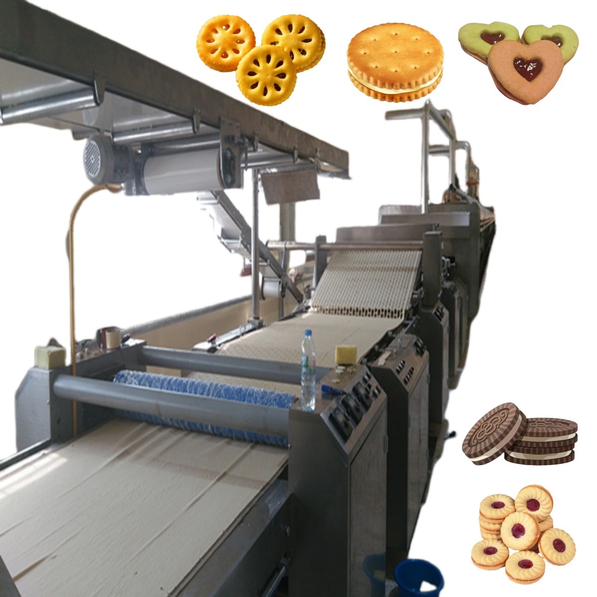 SANDWICH BISCUIT PRODUCTION LINE,Panda Sandwich Biscuit Production Line – Automatic Biscuit Production Line,SHANGHAI PANDA MACHINERY CO.,LTD.