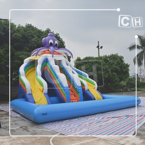 inflatable water slide