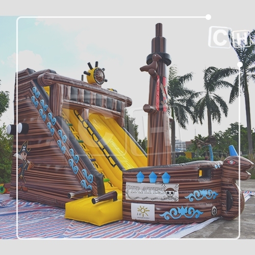 inflatable slide