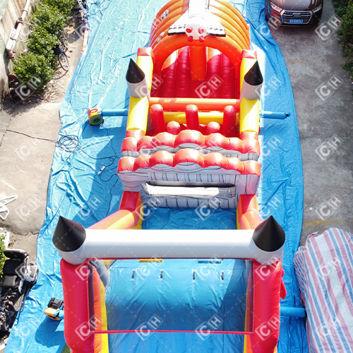 CH Factory Direct Sales Indoor Huge Rocket Events Adults Inflatable Obstacle Course For Hire
