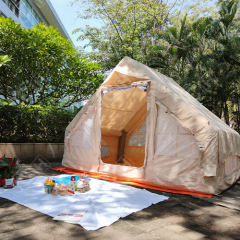 CH Inflatable Tents Camping Outdoor Waterproof Large Family For Sale Double Layer Pop Up Tents Airtight Inflatable Camping Tent