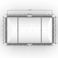 CH Latest Giant White Inlfatable Tent PVC Inflatable Events Tent