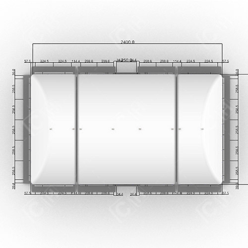CH Latest Giant White Inlfatable Tent PVC Inflatable Events Tent