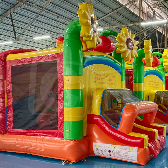 CH Sunflower Theme Bounce House Inflatable Bouncer For Kids,Bounce House Commercial Inflatable Bouncer