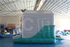 CH New Arrival Inflatable Dinosaur Bouncy Combo With Slide Inflatable Small Moon Jump For Outdoor