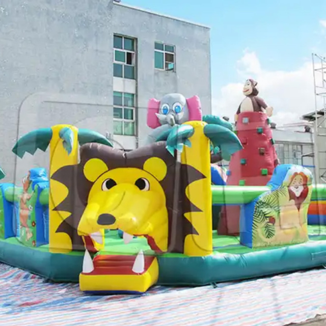 CH Inflatable Bouncy Slide Giant Outdoor Inflatable Playground Park