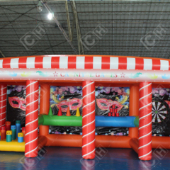 CH Adults Commercial Inflatable Games Kids Sports Ferrule Game Shooting Combo Inflatable Games For Events