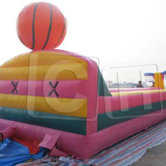 CH Customized Inflatable Runway Shooting Game Inflatable Two-Player Interactive Game Adult Inflatable Shooting Game