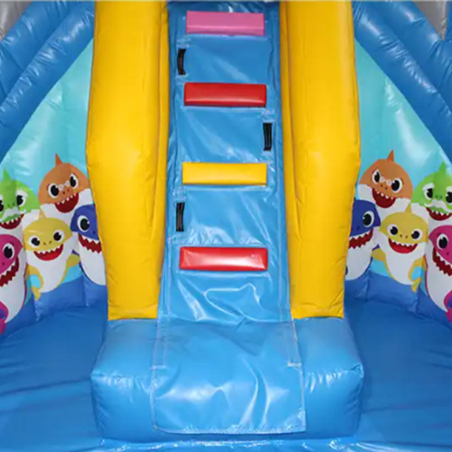 CH Cheap Large Inflatable Bouncy Jumping Castle Combo Water Park Playground Slide With Swimming Pool