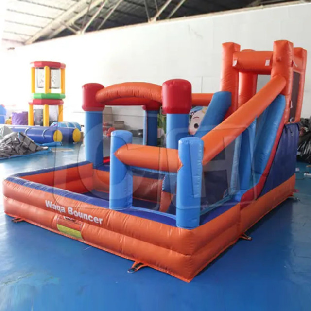 CH Good Quality Inflatable Bouncing Castle Water Slide Party Bouncing House Colorful Theme Bouncing Ball Toy Pool Water Slide
