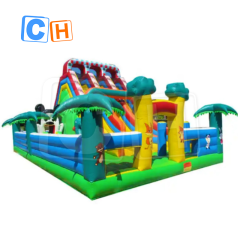 CH Inflatable Amusement Park For Kids Commercial Inflatable Fun City For Rental Good Quality Inflatable Bouncy Castle