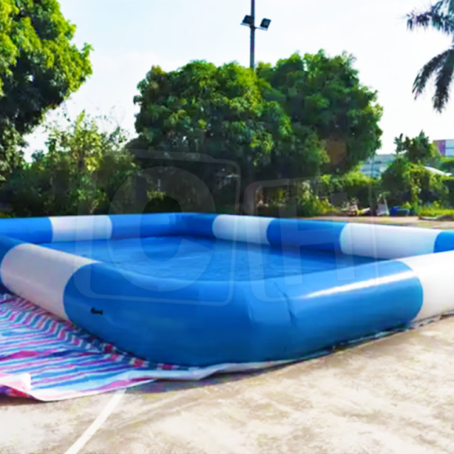 CH Commercial Inflatable Swimming Pool Bigger Inflatable Pools For Kids & Adults Inflatable Floating Boat Swimming Pool For Outdoor