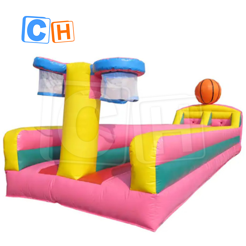 CH Customized Inflatable Runway Shooting Game Inflatable Two-Player Interactive Game Adult Inflatable Shooting Game